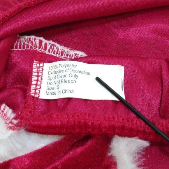 Simple Dog Christmas Outfits Small Dog Puffer Hoodie Snowflake Skirt Scarfs EUC - Picture 5 of 15